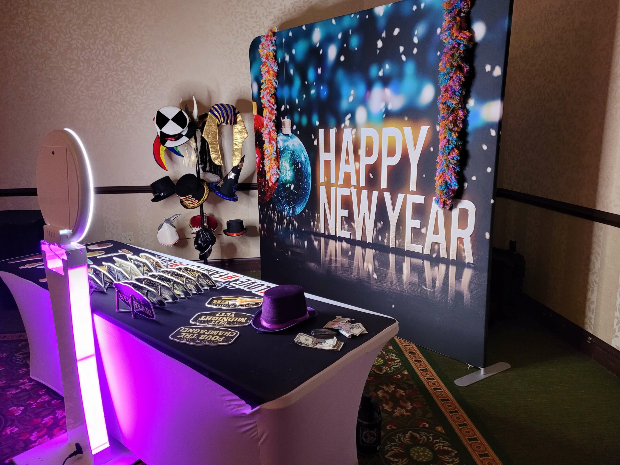 photo booth rental for new year